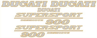 Ducati Supersport 900 Full Decal Set 2 Color
